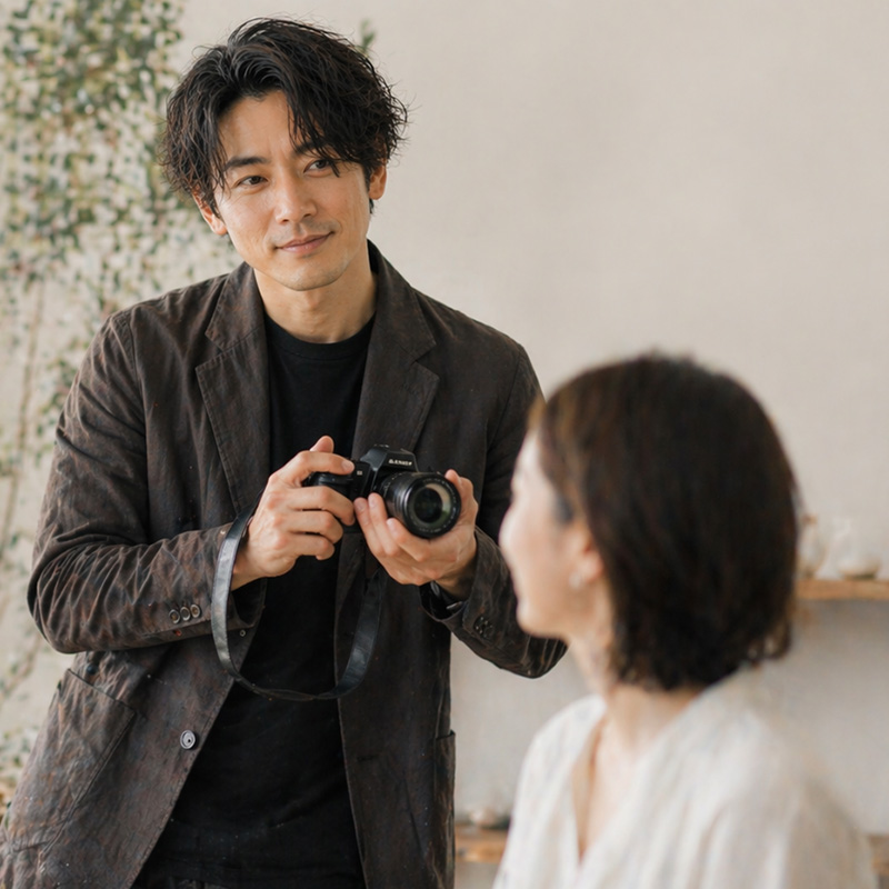 プロフィール撮影のイメージ