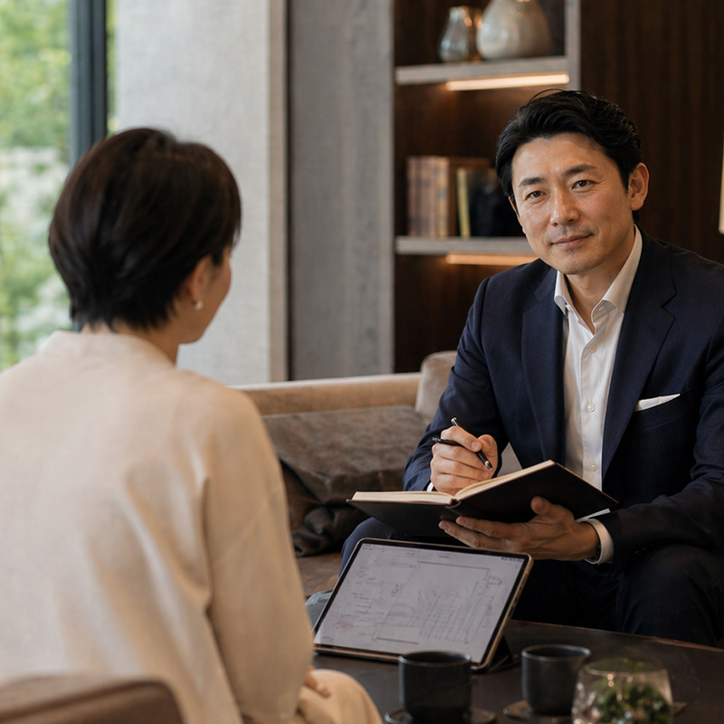 事業承継や相続設計のイメージ