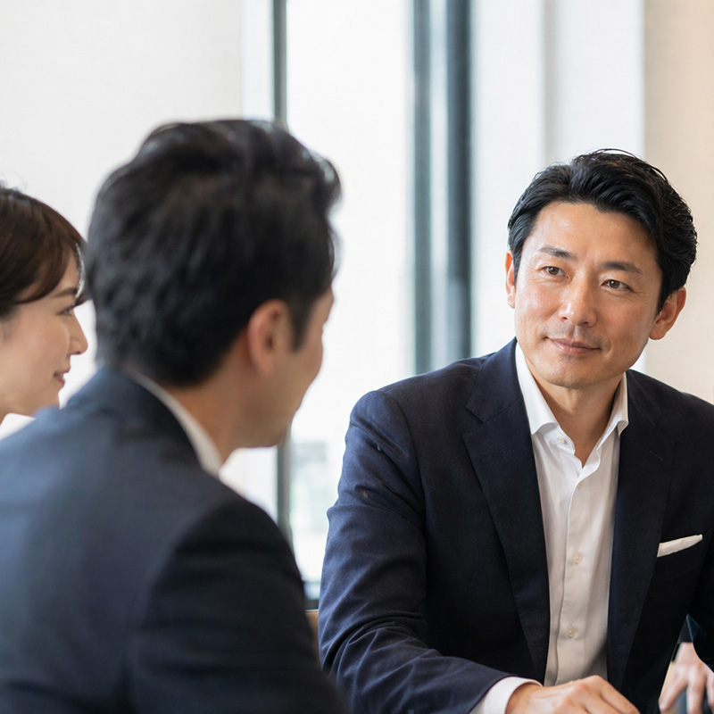 長期相談で人生設計を支えるイメージ