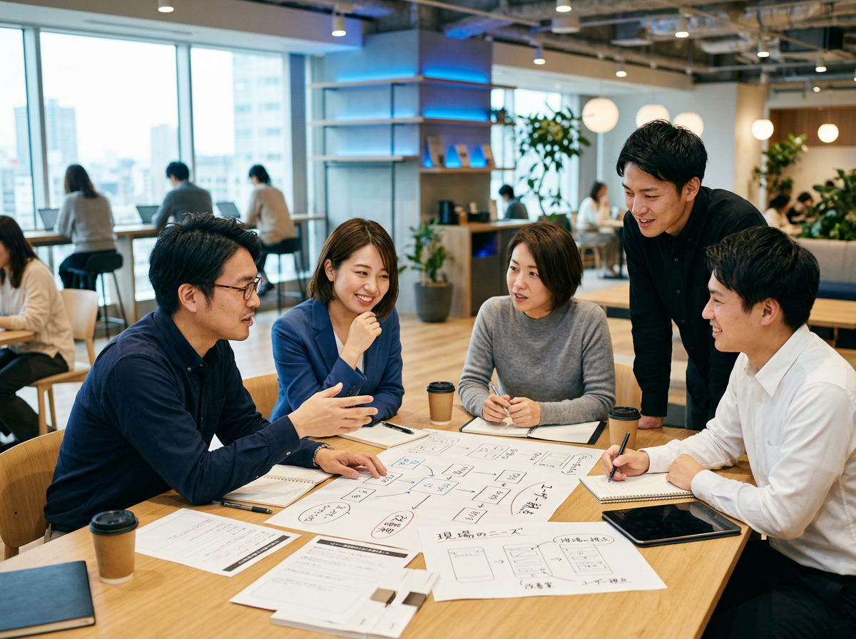現場に寄り添うDX設計のイメージ